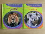 Set van 4 informatieve boeken: Dieren in de kijker, Ophalen of Verzenden, Gelezen