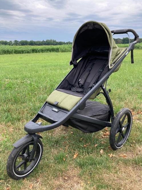 Thule urban glide 2, Kinderen en Baby's, Kinderwagens en Combinaties, Gebruikt, Kinderwagen, Overige merken, Luchtbanden, Verstelbare duwstang