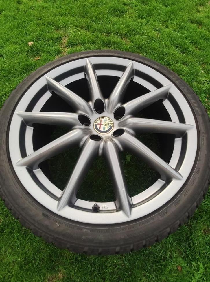 4x Alfa Romeo 19" TI velgen, Auto-onderdelen, Banden en Velgen, Velg(en), 19 inch, Gebruikt, Ophalen