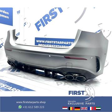 W177 A45 ACHTERBUMPER A KLASSE 2023 A45S AMG ZWART GRIJS WIT beschikbaar voor biedingen