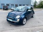 Fiat 500 1.4 16V 100pk, Voorwielaandrijving, Zwart, Blauw, Leder en Stof
