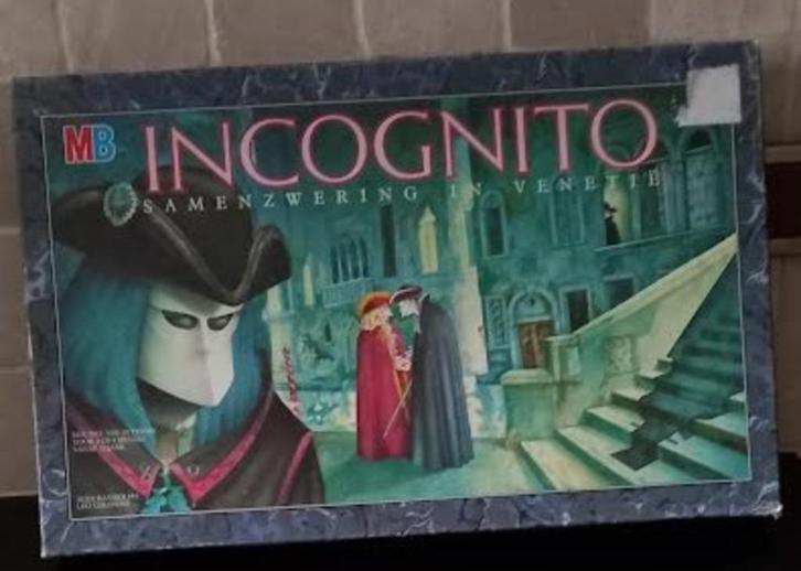 Spel Incognito, Hobby en Vrije tijd, Gezelschapsspellen | Bordspellen, Gebruikt, Drie of vier spelers, Ophalen of Verzenden