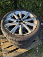 4 x 18 inch mazda velgen met band, Auto-onderdelen, Ophalen, 18 inch, Velg(en), Personenwagen