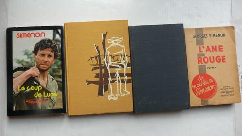 Simenon - 4 romans EO 1937, Livres, Romans, Comme neuf, Enlèvement ou Envoi