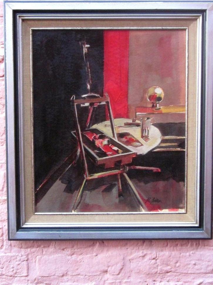 COUDAIN HSP nog te identificeren - Voormalig expressionisme, Antiek en Kunst, Kunst | Schilderijen | Modern, Ophalen of Verzenden