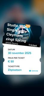 Ticket Studio 100 Singalong - 30 nov