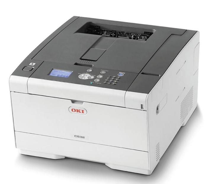 OKI C532 laser kleurenprinter, Computers en Software, Printers, Zo goed als nieuw, Printer, Laserprinter, Kleur printen, Zwart-en-wit printen