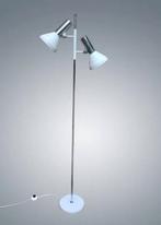 Vintage verstelbare vloerlamp met twee lampen uit de jaren 7, Ophalen