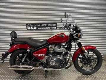 ALS NIEUW! Royal Enfield Super Meteor 650 ABS 35KW +Garantie beschikbaar voor biedingen