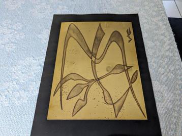 kopererts in abstracte stijl beschikbaar voor biedingen