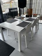 Kristalia Sushi uitschuifbaar tafel wit, Huis en Inrichting, Tafels | Eettafels, Zo goed als nieuw, Ophalen