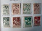 België OBP 100-107 ( * ) 1911, Postzegels en Munten, Postzegels | Europa | België, Ophalen of Verzenden