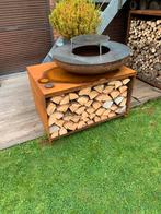 Brasero plancha corten, Tuin en Terras, Buitenkeukens, Ophalen, Nieuw, Houtskool, Vrijstaand