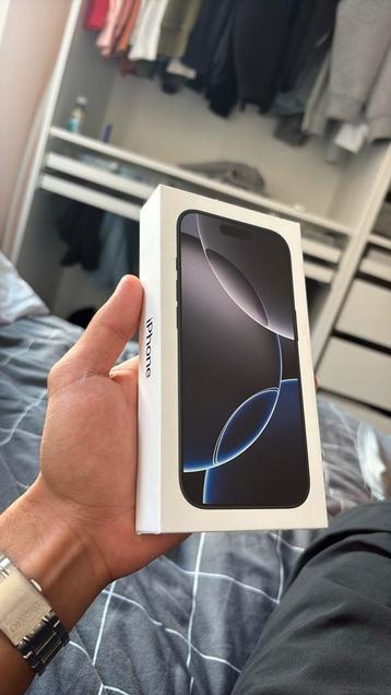 Apple iPhone 16 Pro, Télécoms, Enlèvement, Comme neuf, Noir, IPhone 16 Pro