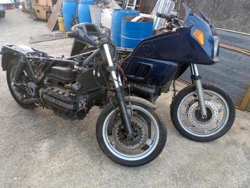 Châssis sur roues BMW K1100 ex police et pièces  beschikbaar voor biedingen