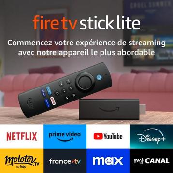 Box FireStick TV Lite Amazon USB Abonnement IPTV Belgique disponible aux enchères