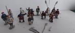 Wit metalen figuren/Krijgers, Antiek en Kunst, Ophalen of Verzenden