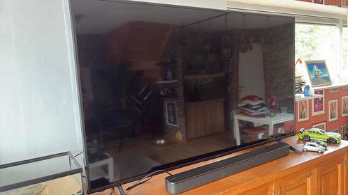 Sony Smart TV + beugel (Vögel) + Sony Soundbar, Audio, Tv en Foto, Televisies, Gebruikt, QLED, 100 cm of meer, 4k (UHD), Sony