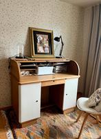 Antiek secretaire bureau met rolluik, Huis en Inrichting, Bureaus, Ophalen, Gebruikt, Bureau