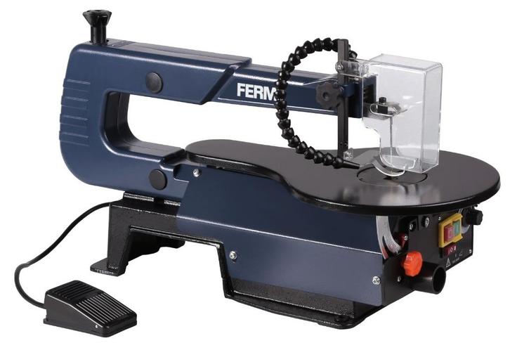 Ferm scroll saw ssm1007 figuurzaag, Doe-het-zelf en Bouw, Gereedschap | Zaagmachines, Nieuw, Figuurzaag, 600 tot 1200 watt, Ophalen