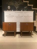 Paire de table de nuit vintage, Maison & Meubles, Enlèvement