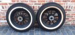 Set 16" velgen met retrobanden 3x16", Motoren