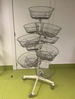 Vintage, ronddraaiend winkelrek, Antiek en Kunst, Curiosa en Brocante, Ophalen