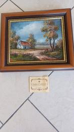 Peinture à l huile + certificat d authenticité, Ophalen