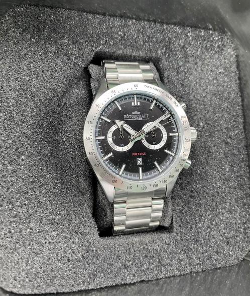 Mannenhorloge Rotorcraft gloedNIEUW, Handtassen en Accessoires, Horloges | Heren, Ophalen of Verzenden