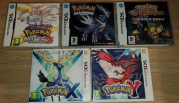 Nintendo DS/3DS Pokémon spelletjes te koop. beschikbaar voor biedingen