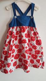 DPAM - Robe avec coquelicots - T.23 mois/86 cm, Du pareil au même, Fille, Utilisé, Robe ou Jupe