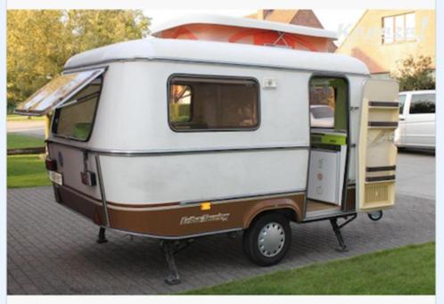 ERIBA PAN 1980 met VOORTENT, Caravans en Kamperen, Caravans, Particulier, Eriba, Airco, Radio, Ophalen of Verzenden