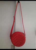 Sac a main rouge clouté, Ophalen, Zo goed als nieuw, Rood