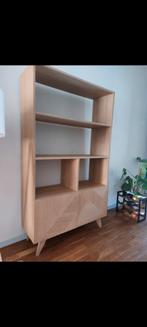 Boekenkast, Huis en Inrichting, Ophalen, Gebruikt, 100 tot 150 cm, Eikenhout