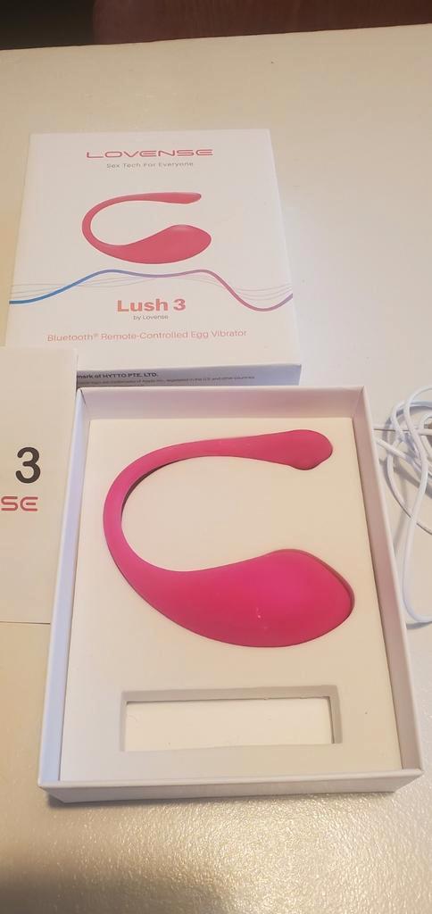 lush 3 lovense, Sport en Fitness, Overige Sport en Fitness, Zo goed als nieuw