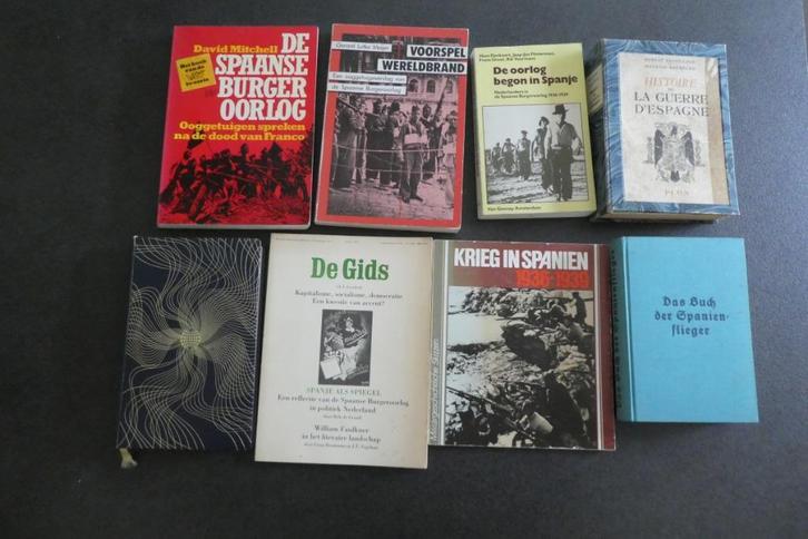 Spaanse Burgeroorlog - 1936-39 - 8 boeken, Boeken, Geschiedenis | Wereld, Ophalen of Verzenden