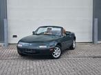 Mazda MX-5 1.6i 16v Britisch Racing Green / Tan, Auto's, Euro 2, Beige, 4 cilinders, Leder