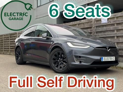Tesla Model X Long Range - 6PL -Full Self Drive, Auto's, Tesla, Bedrijf, Te koop, Model X, Trekhaak, Elektrisch, Euro 6, SUV of Terreinwagen