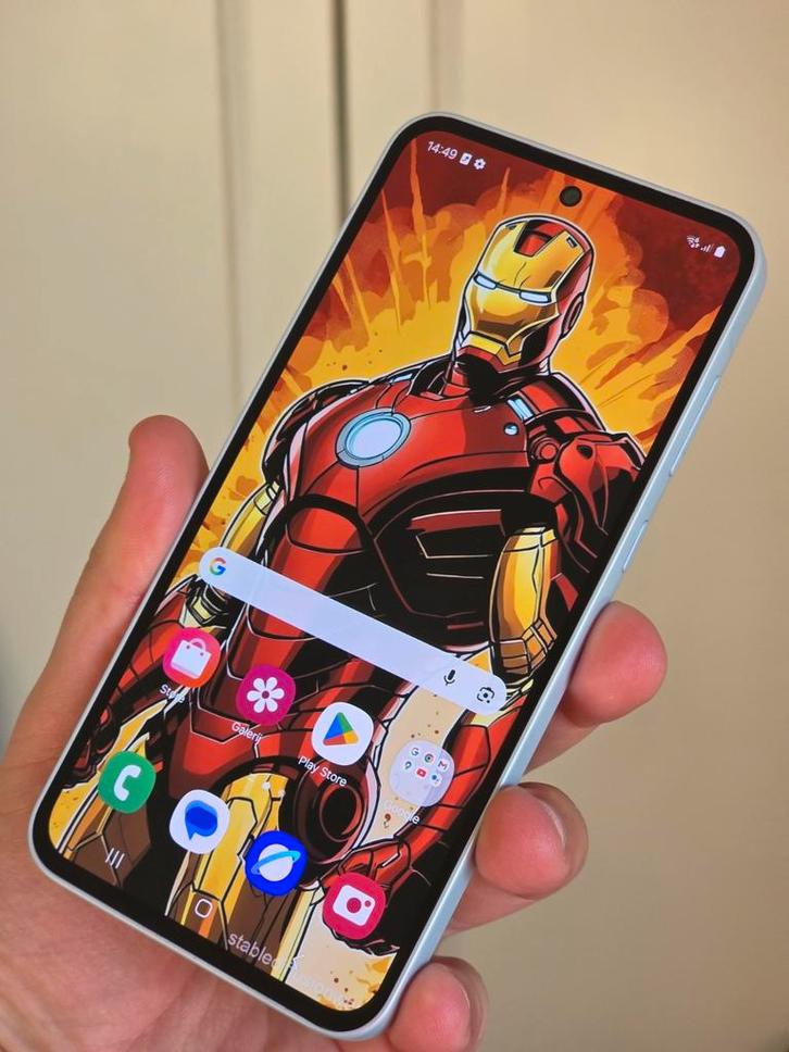 Samsung Galaxy A35 5G - 128GB + hoesje, Telecommunicatie, Mobiele telefoons | Samsung, Ophalen