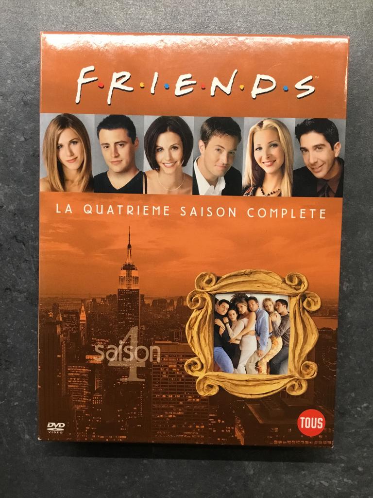 Coffret DVD FRIENDS Saison 4 complète, CD & DVD, DVD | TV & Séries télévisées, Utilisé, Comédie, Coffret, Tous les âges, Enlèvement ou Envoi