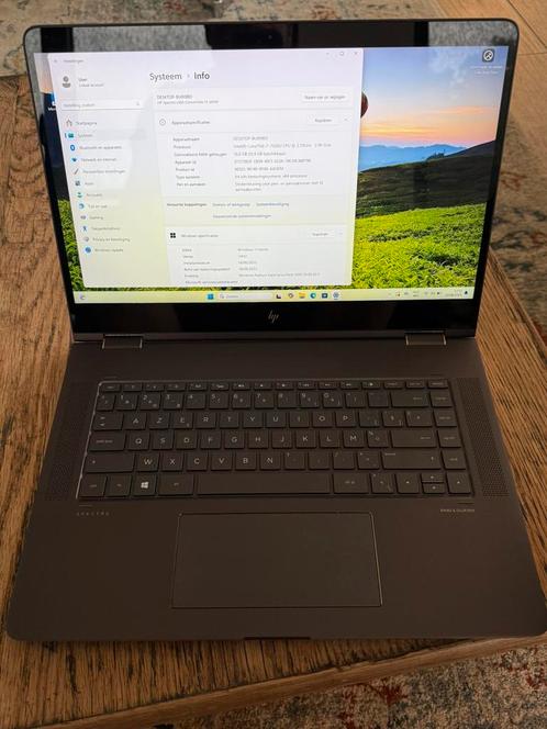 Hp Spectre X360 convertible 15” touchscreen, Computers en Software, Windows Laptops, Zo goed als nieuw, SSD, Azerty, Ophalen of Verzenden