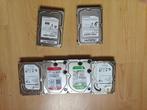 Lot HDD's, Enlèvement ou Envoi, HDD, Interne, Utilisé