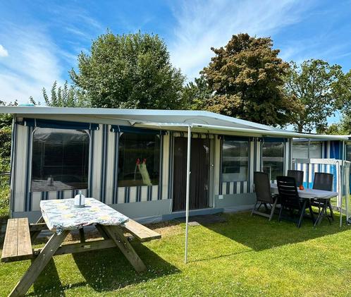 Caravan+wintervaste voortent Zeeland, Caravans en Kamperen, Stacaravans, tot en met 6, Ophalen