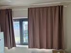 gordijnen IKEA reeds ingelegd (2 stuks 163cm hx 150cm b), Ophalen, Zo goed als nieuw, 200 cm of meer, Wit