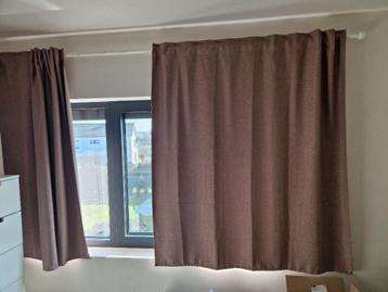 gordijnen IKEA reeds ingelegd (2 stuks 163cm hx 150cm b) beschikbaar voor biedingen