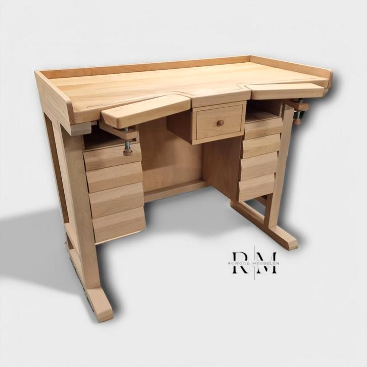 Horlogemakers werkbank. Nieuw, Huis en Inrichting, Bureaus, Nieuw, Bureau, Ophalen of Verzenden