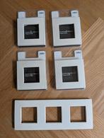 Niko afdekplaatjes enkel en drievoudig, Doe-het-zelf en Bouw, Elektriciteit en Kabels, Ophalen, Nieuw, Overige typen