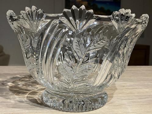 Hoogwaardige Kristallen Extra Grote Fruit Mand, Verzamelen, Porselein, Kristal en Bestek, Zo goed als nieuw, Kristal, Ophalen of Verzenden