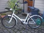 24 inch grote witte vouwfiets zonder versnellingen, Vélos & Vélomoteurs, Vélos | Vélos pliables, Autres marques, Vitesses, Enlèvement