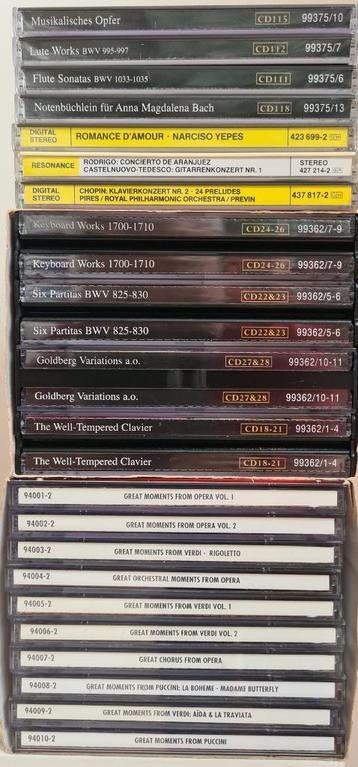 75 klassieke cd's beschikbaar voor biedingen
